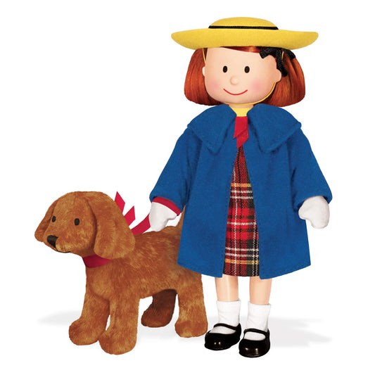 YOTTOY Madeline poseable doll with movable head for imaginative play.