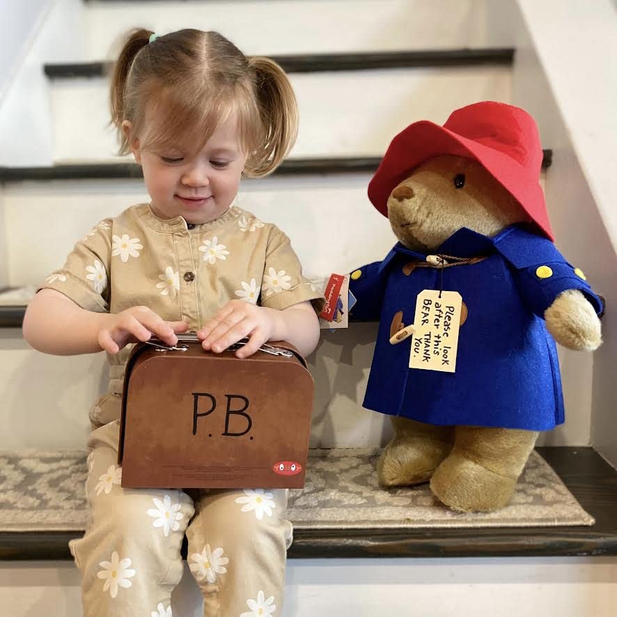 YOTTOY Paddington Bear eyes and nose—soft features with careful detailing.
