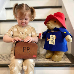 YOTTOY Paddington Bear eyes and nose—soft features with careful detailing.