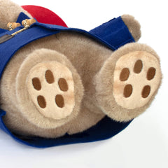 YOTTOY Paddington Bear red hat and blue coat—iconic outfit fuels imaginative play.