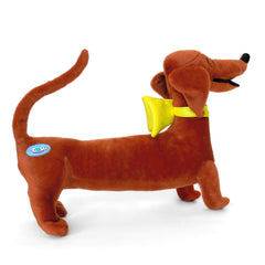 YOTTOY Pretzel plush highlights soft velboa body for cozy hugs.