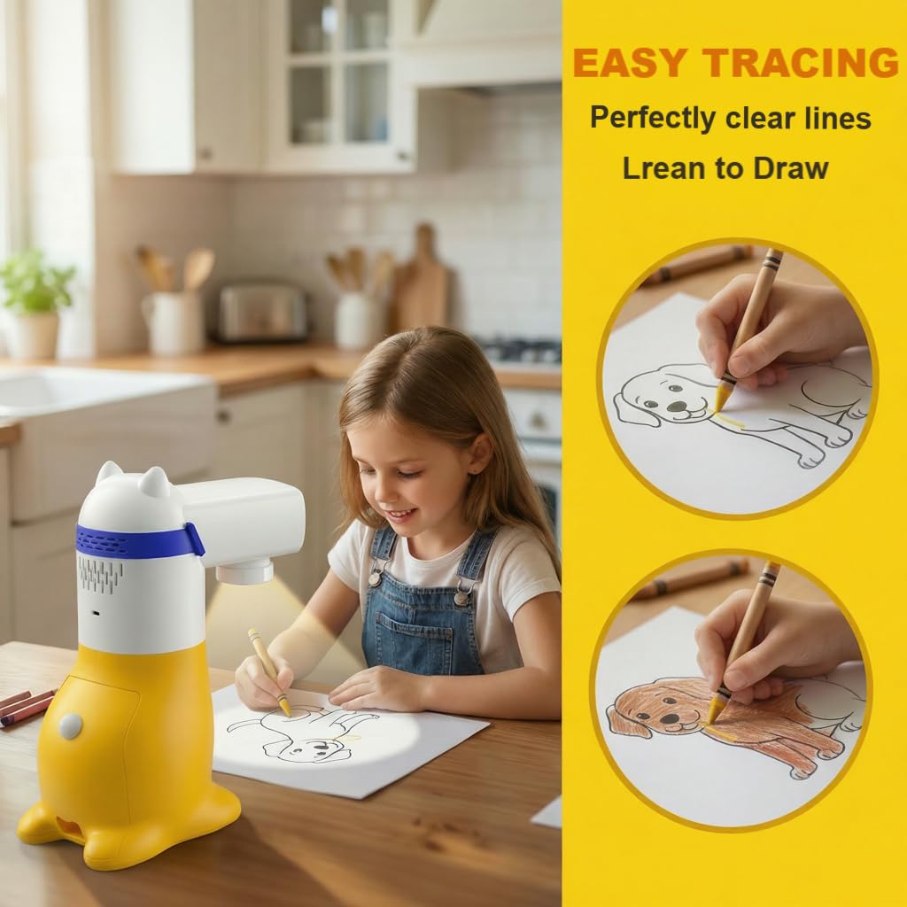 Yoturetoys AI Drawing Projector delivers new monthly content packs for fresh creativity