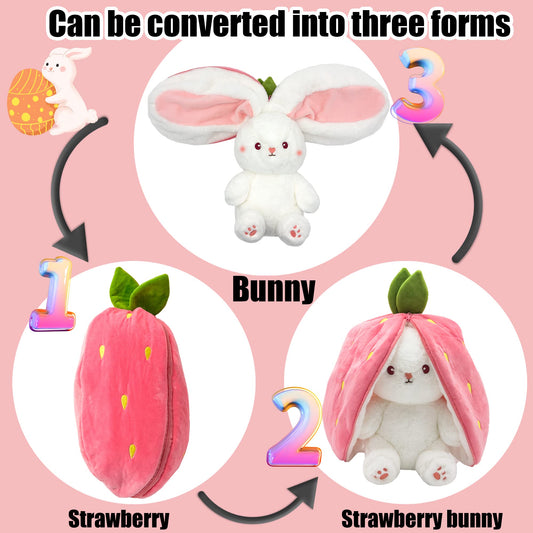 YOUBLEK Bunny carrot design highlights big ears for playful mood.