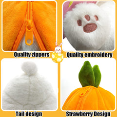 YOUBLEK Bunny nap pillow ready for quick rests and cozy corners.