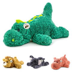 YOUBLEK dinosaur 20-inch weighted plush for calming hugs at home