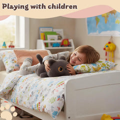 YOUBLEK gift-ready cat plush is perfect for birthdays and holidays.