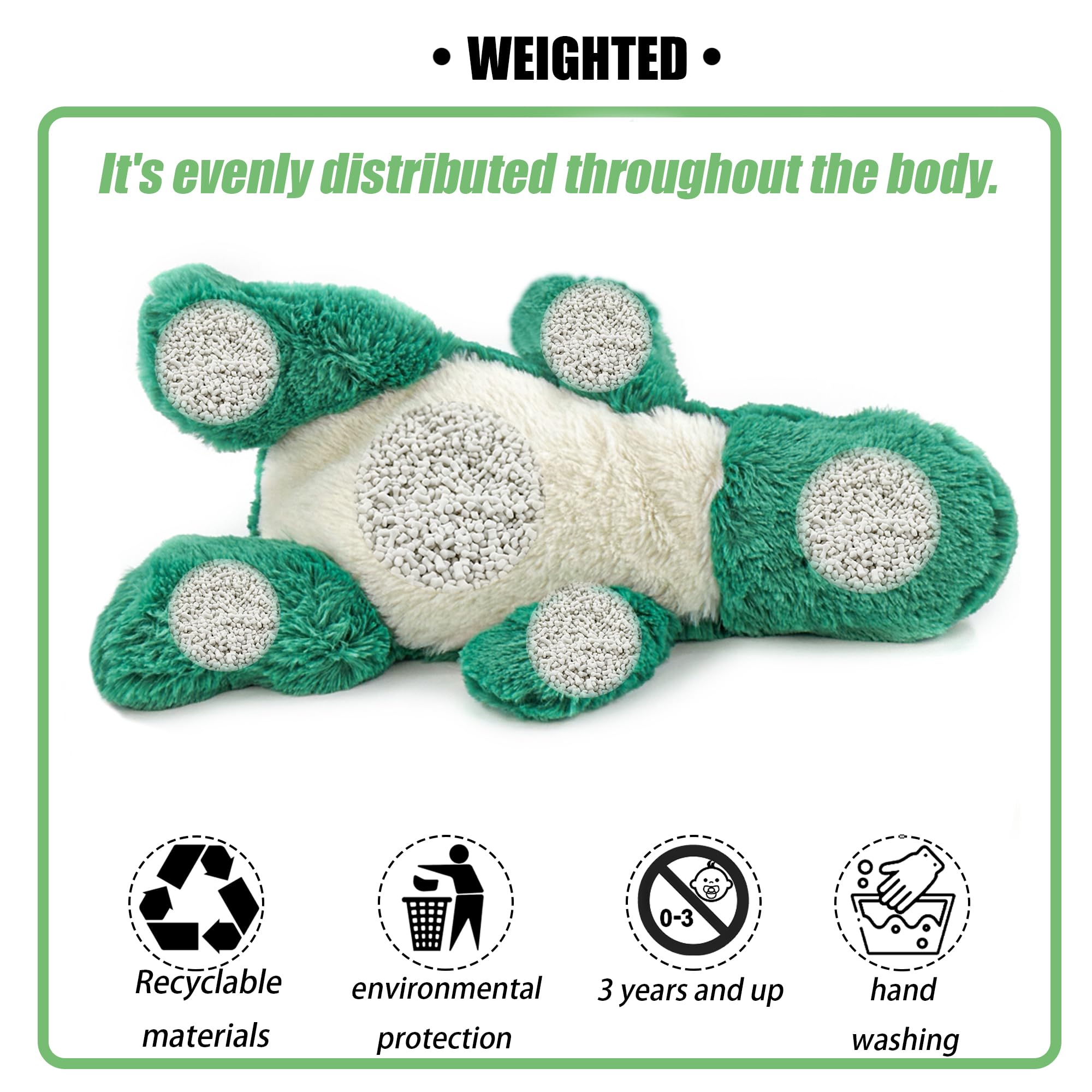 YOUBLEK kawaii dinosaur plush in green adds cute charm and comfort to any room.