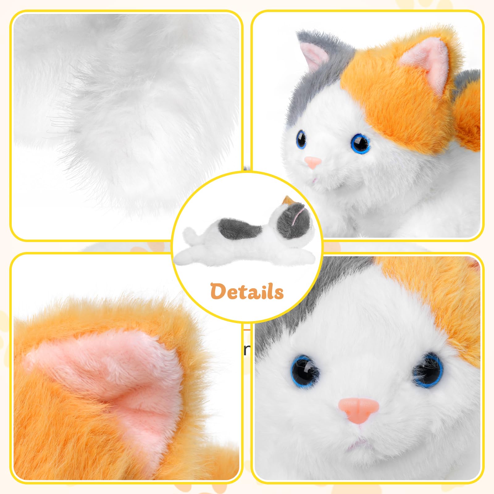 YOUBLEK weighted-cat-plush gift idea for kids and adults seeking calm.