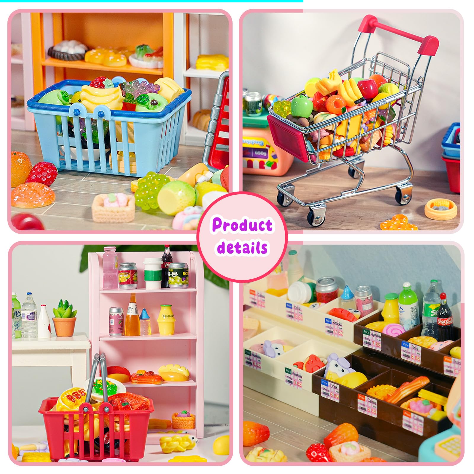 YOUHORYA 183Mini currency bundles for toy shop math