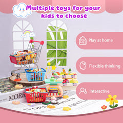 YOUHORYA 183Mini shopping baskets for kid store play