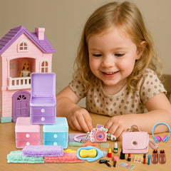 YOUHORYA mini shoes and accessories spotlight fashionable dollhouse outfits and mix-and-match play.