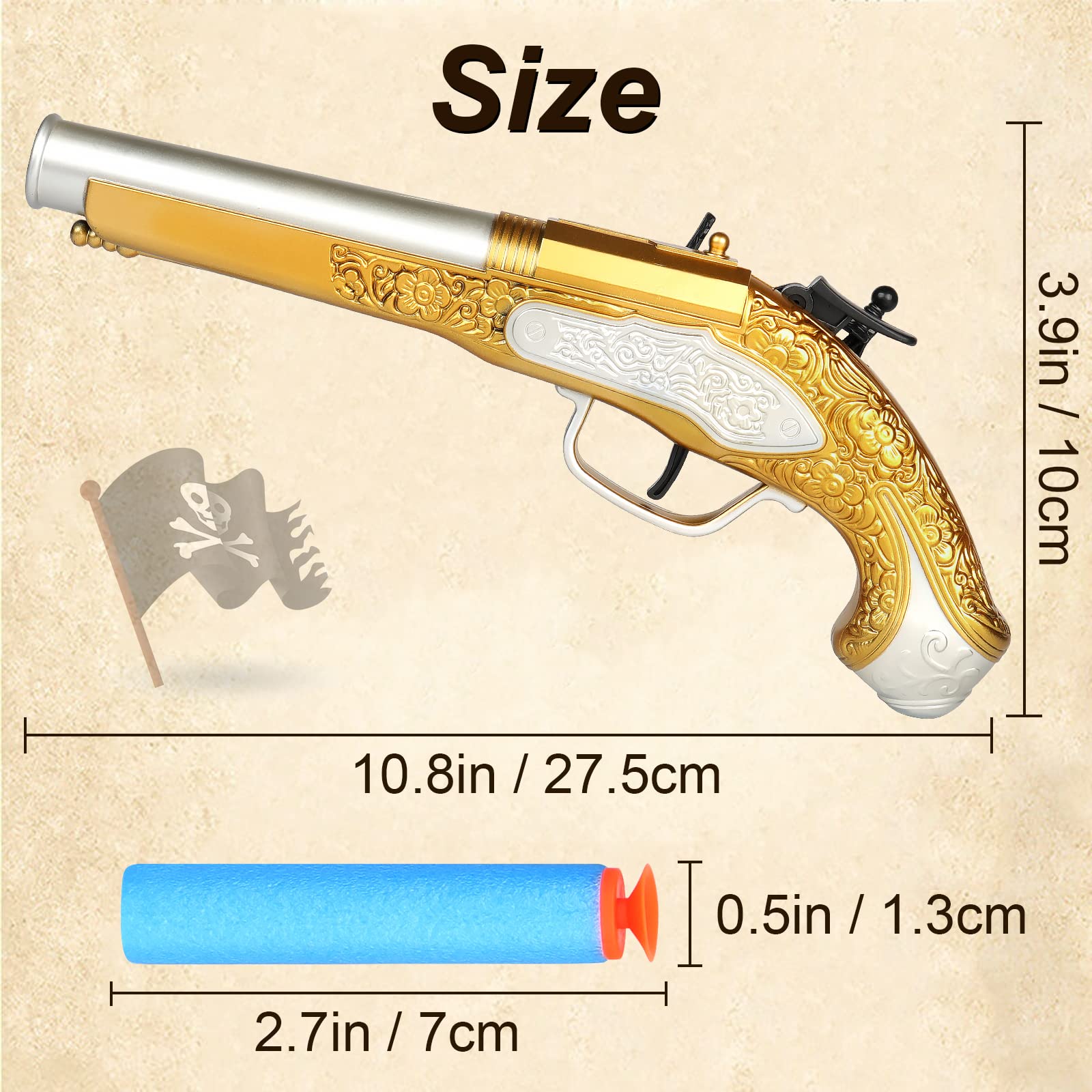Youlechen pirate blaster packaging image