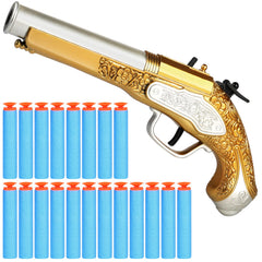 Youlechen pirate foam blaster front view for safe indoor battles