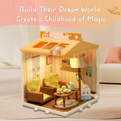 YOULIAMAO DIY miniature living room detailed accessories enhance creative play and scene setups