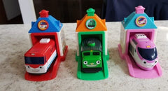 YOUNG TOYS titipo trains come in varied colors to spark storytelling play.
