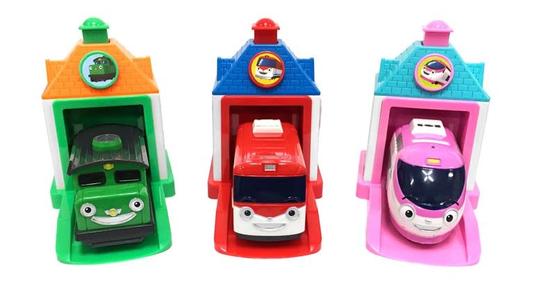 YOUNG TOYS titipo trains with cheerful designs encourage motor skill development during play.