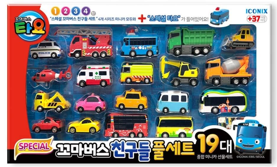 YOUNG TOYS Tayo Little Bus side collection shows diverse friends for storytelling