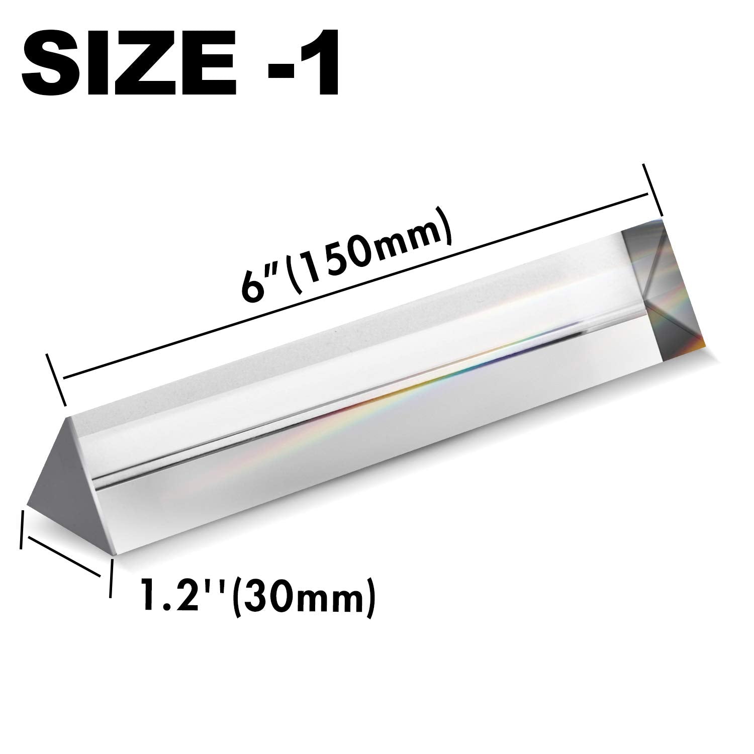 Young4us prism creates rainbow beams for striking photography effects.