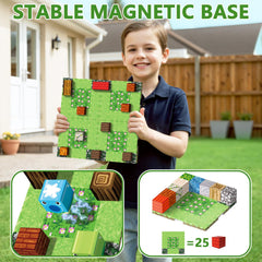 Youngyes four baseplates snapped together with buckle.