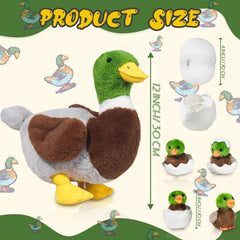 Youthfuljive mallard duck baby ducks plush playmates