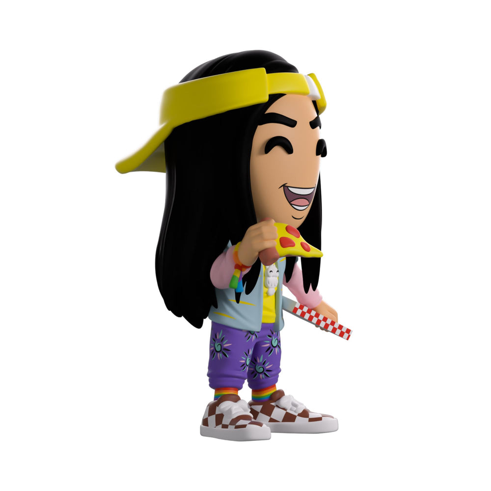 Youtooz Argyle checkered sneakers highlight retro charm on a compact figure.