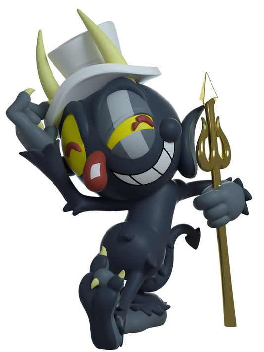 Youtooz Devil Cuphead 4.6-inch vinyl figure, display-worthy collectible for fans.
