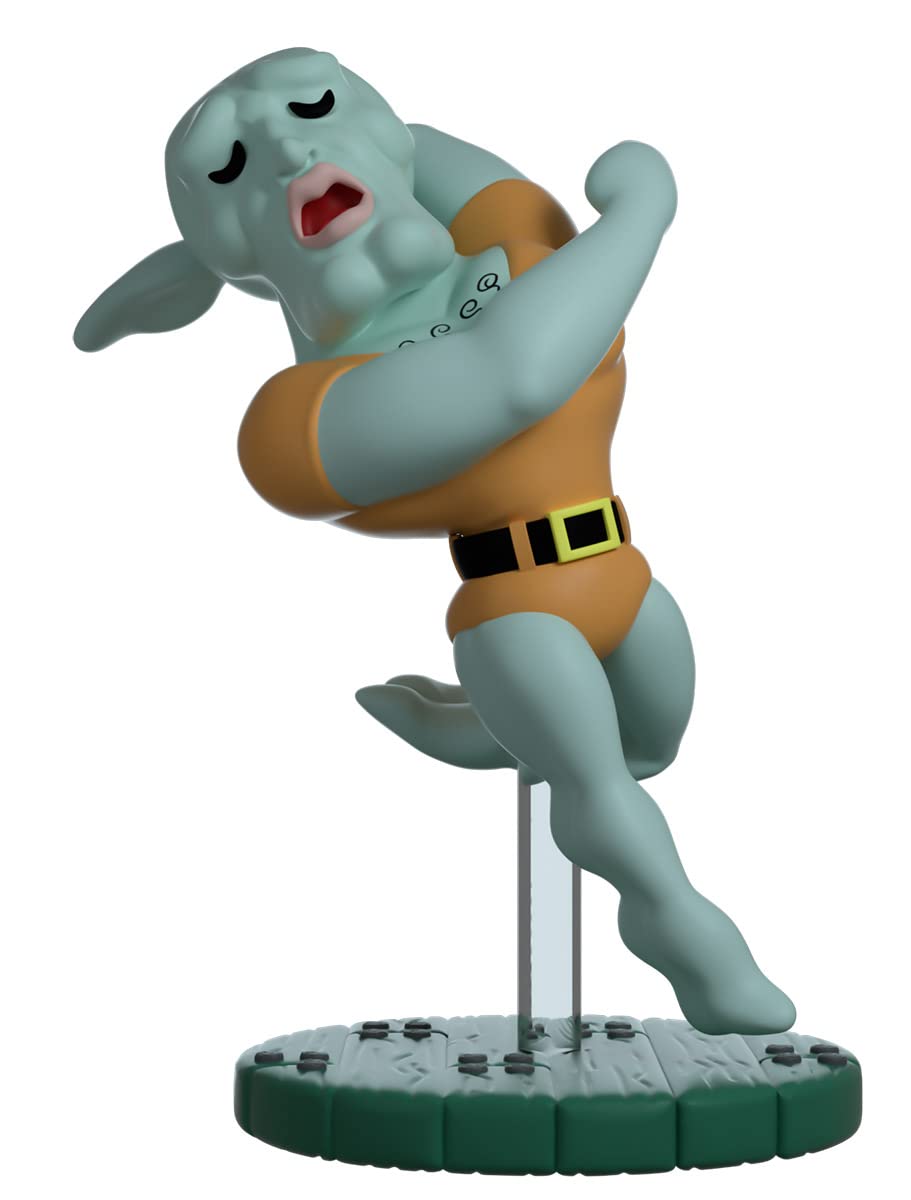 Youtooz Falling Handsome Squidward front view highlighting collectible display appeal
