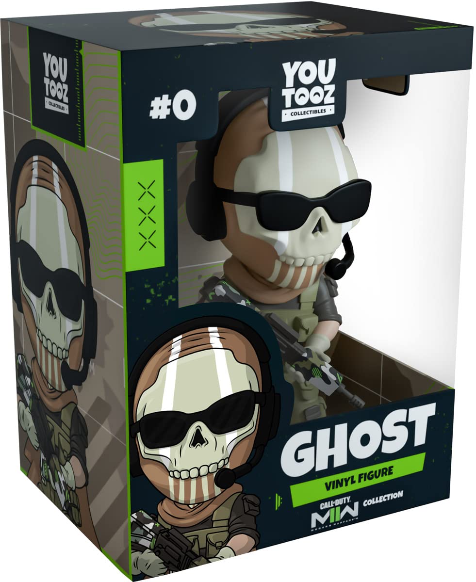 Youtooz Ghost 4.6-inch figure on display, premium licensed collectible.