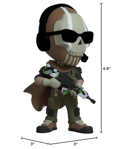 Youtooz Ghost makes a great gift for Call of Duty fans and collectors.