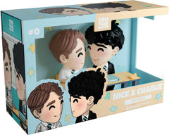 Youtooz Heartstopper Nick Nelson figure in classroom pose, ideal shelf display.