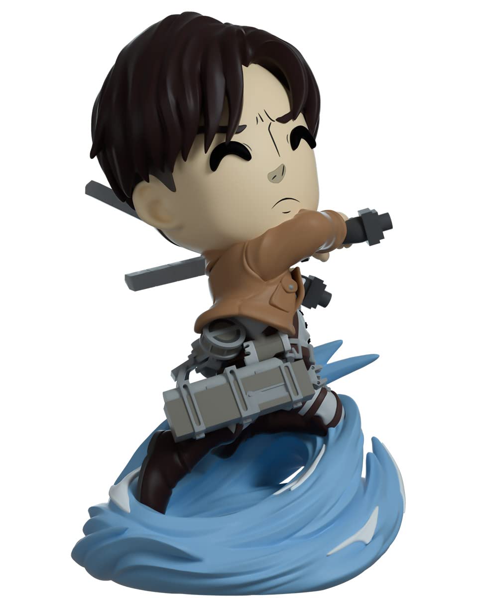 Youtooz Levi Ackerman side-profile pose ideal for dynamic display.