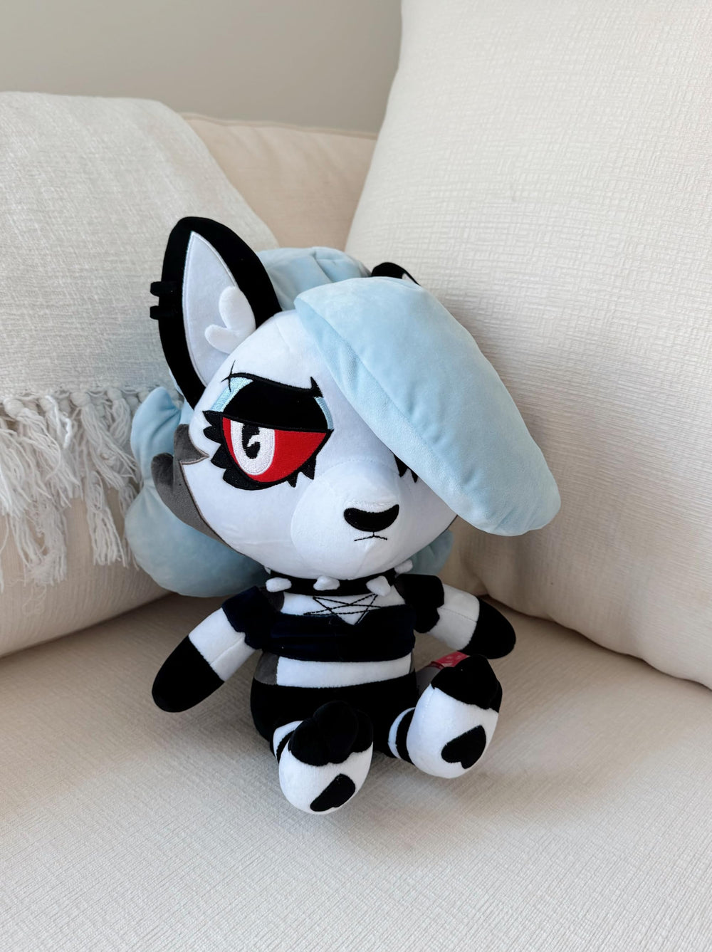 Youtooz Loona plush on-display as a standout Helluva Boss collectible.