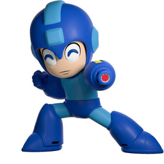 Youtooz Mega Man packaging art highlights in-game details for immersive unboxing.