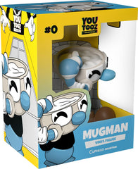 Youtooz Mugman vinyl figure, 3.7 inch, ideal for desk display and shelf collections.