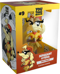 Youtooz Sergeant O'Fera front view vinyl figure for an eye-catching Cuphead display.