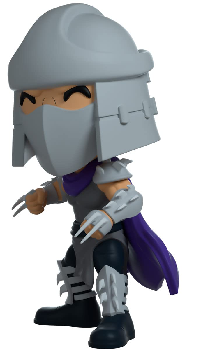 YouTooz Shredder collectible sleeve embossed matte finish enhances protection.