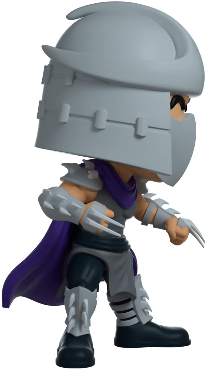 YouTooz Shredder helmet and eyes detail captures iconic look.