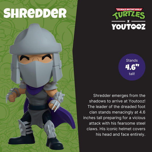 YouTooz Shredder packaging rooftop scene highlights collector-ready exterior.