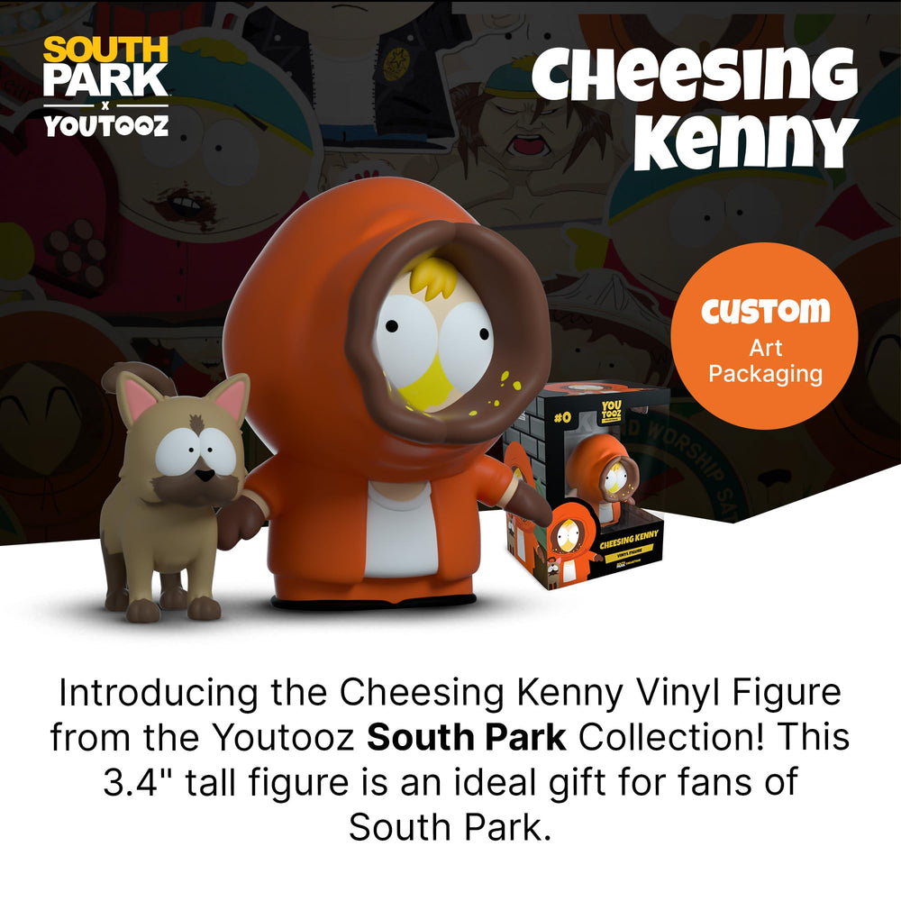 Youtooz Kenny with cat accessory for a playful scene