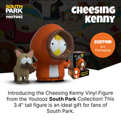 Youtooz Kenny with cat accessory for a playful scene
