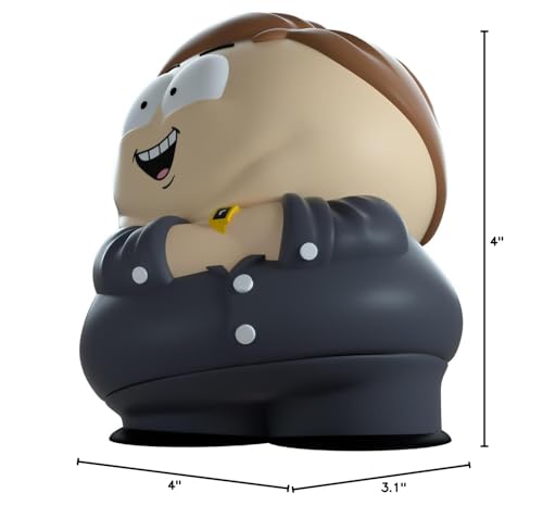 Youtooz Real Estate Cartman closeup detail shows faithful features.