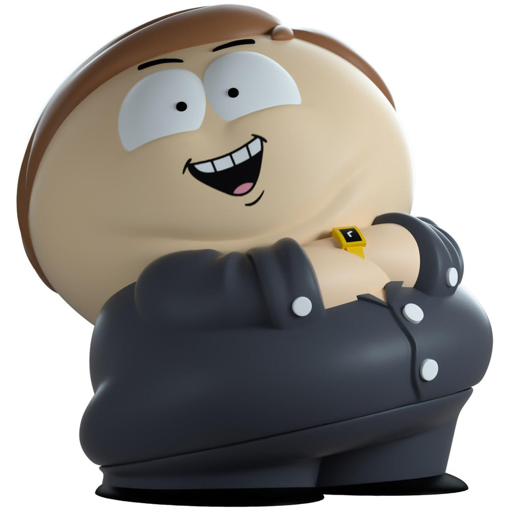 Youtooz Real Estate Cartman side view, compact display option.