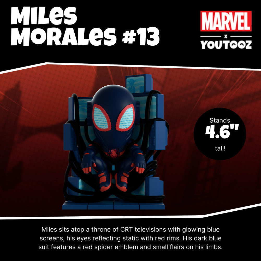 Youtooz Spider-Man Miles Morales #13, ideal gift for fans and collectors