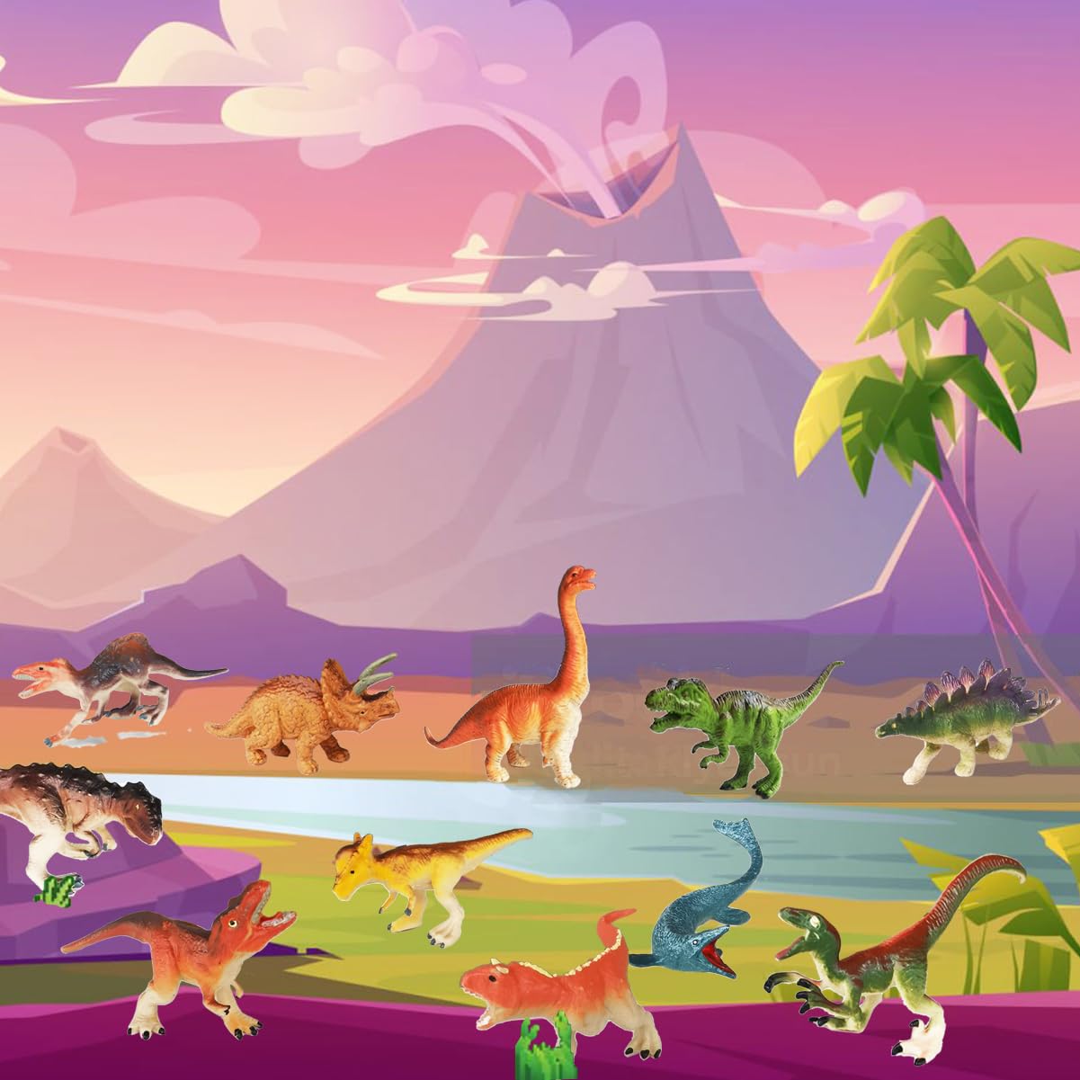 Yowlieu color varied dinos help children recognize color differences