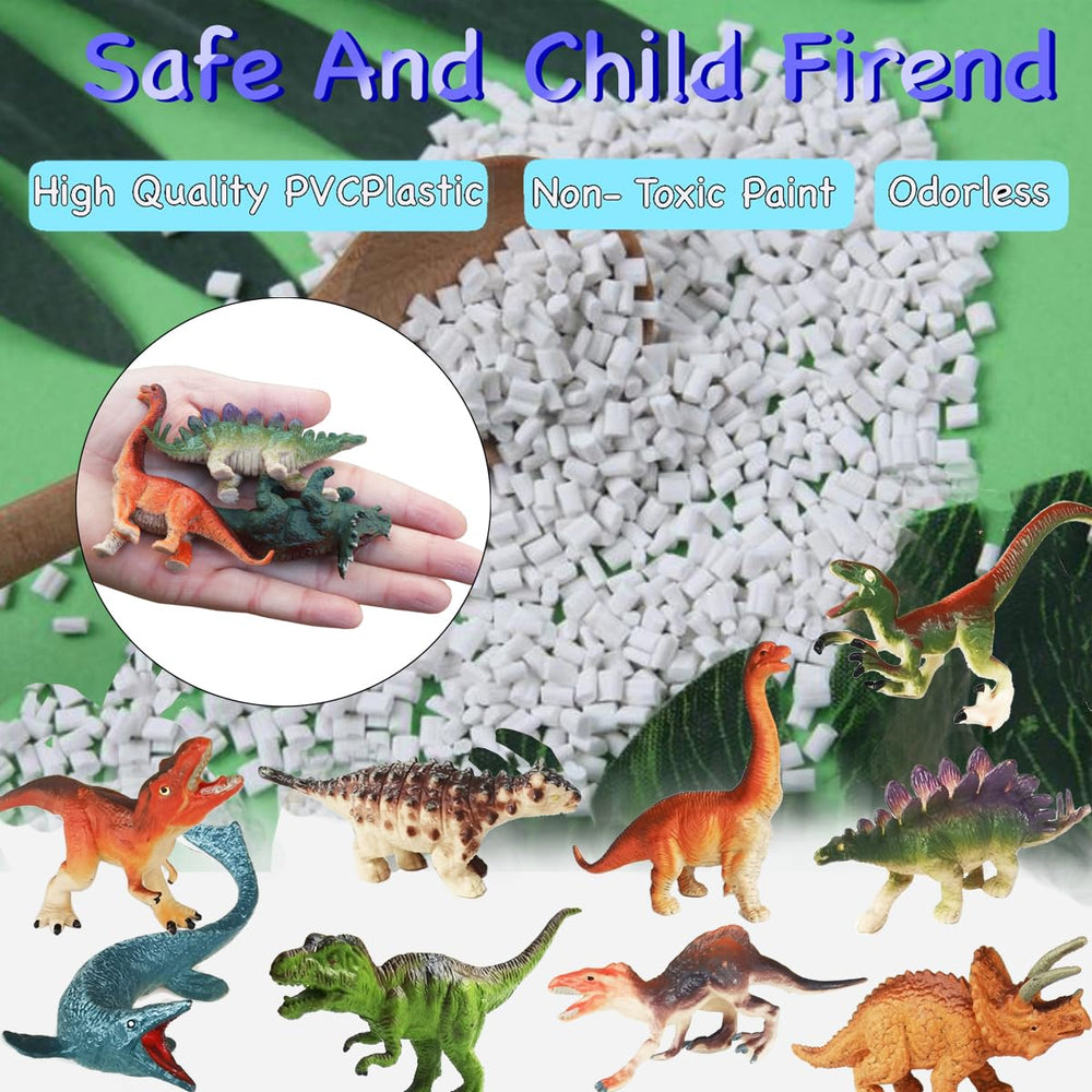 Yowlieu Stegosaurus figure enhances color rich play scenes