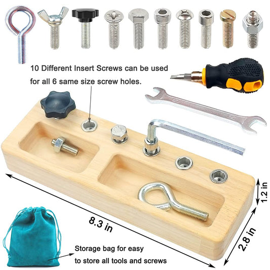 Yowlieu child-friendly tools in hand for independent play and learning