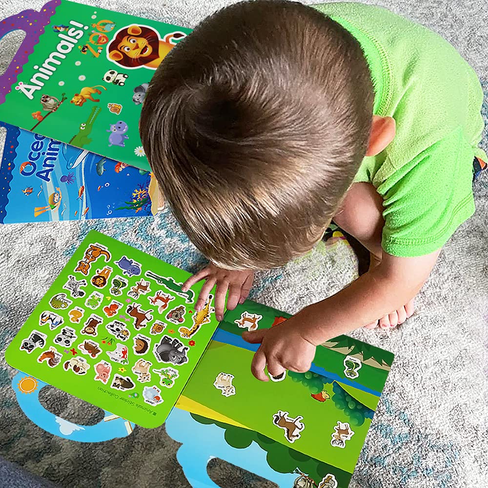 Yowlieu educational stickers support early learning through play
