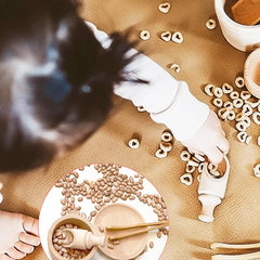 Yowlieu Montessori sensory tools collection promotes curious, independent play at home.