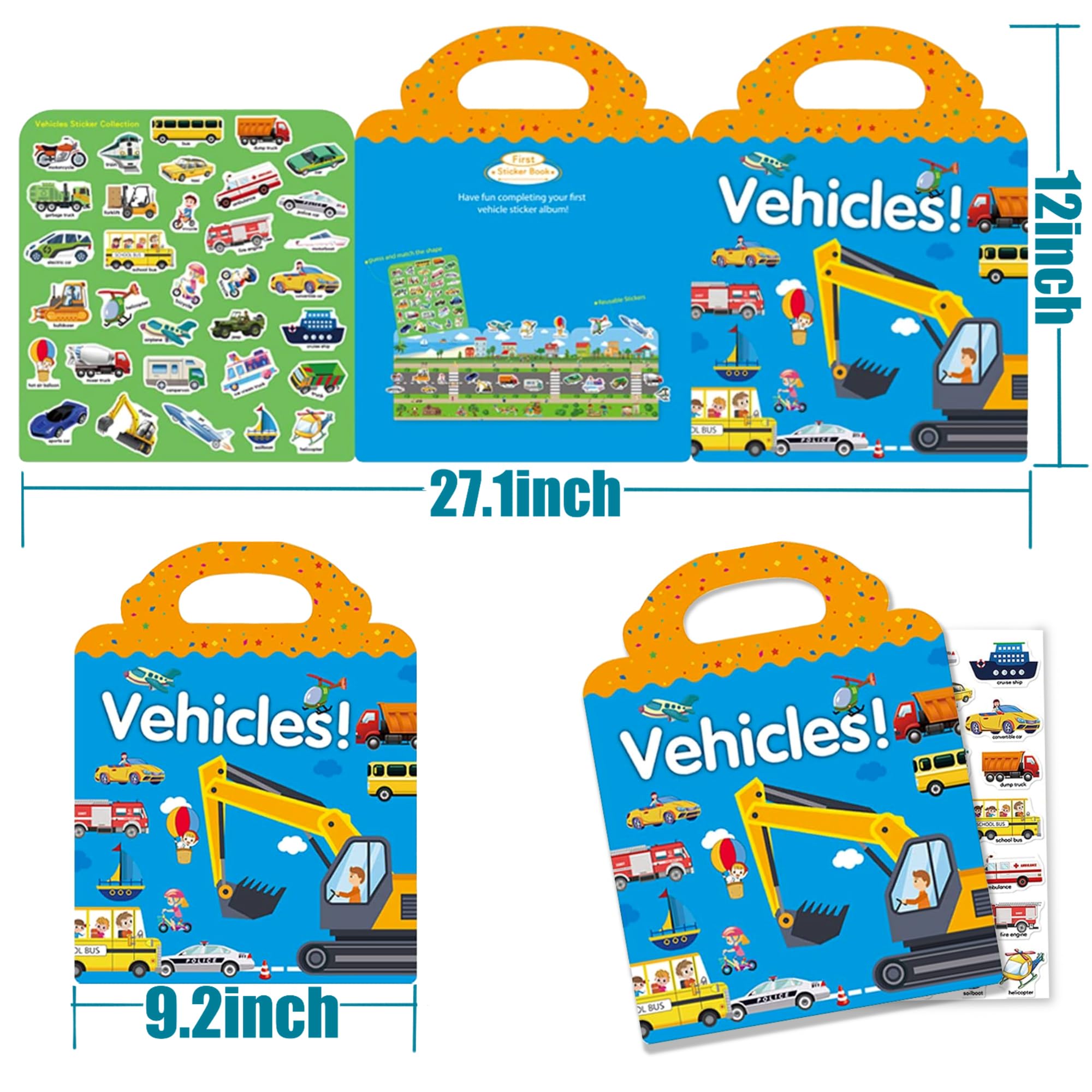 Yowlieu removable stickers cling to windows and smooth surfaces without residue.