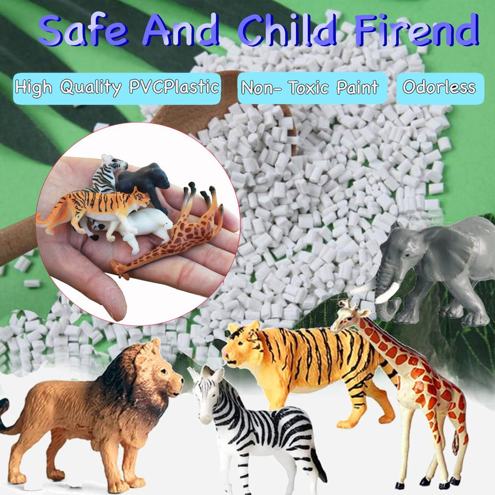 Yowlieu lion figurine with lifelike detail for pretend play